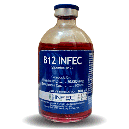 vitamina b12 en animales
