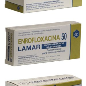 ENROFLOXACINA 50 mg comprimidos