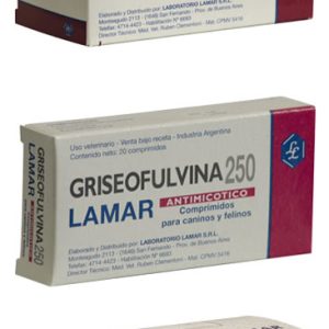 GRISEOFULVINA 250 comprimidos