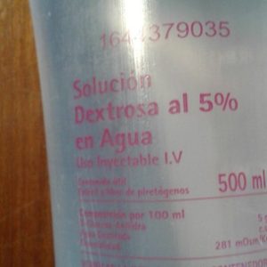 SOLUCION DEXTROSA al 5%