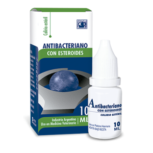 Antibacteriano con Esteroides