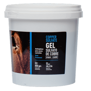 SULFATO DE COBRE EN GEL